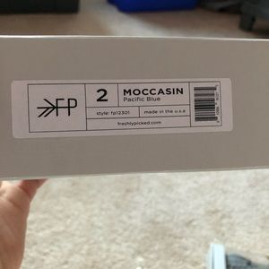 Freshly picked moccasins